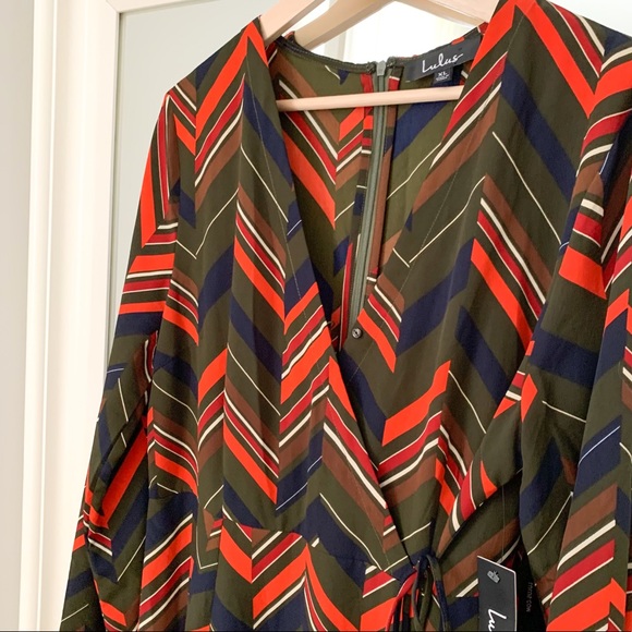 Lulus Martini Moment Multi Print Midi Dress - Picture 9 of 16